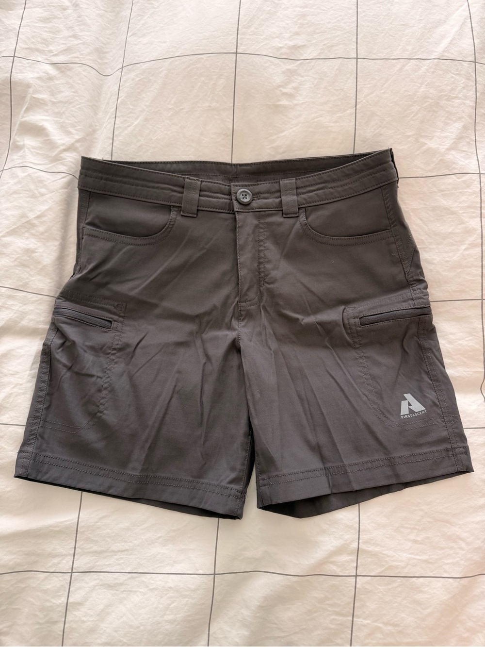 Eddie Bauer Women’s Charcoal Grey First Ascent Hiking Shorts